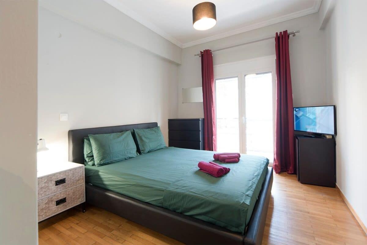 אתונה Central Apartment 3' To Metaksourgio Metro Station מראה חיצוני תמונה
